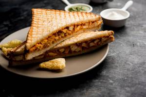 Paneer Tikka Sandwich