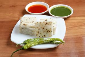White Dhokla