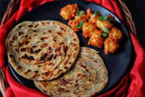 Paratha with Aloo Dum ( 3 Pcs )