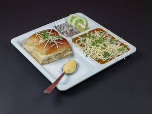 Special Pav Bhaji With Cheese