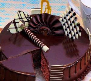 Eggless chocolate cake [500 grams]