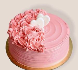 Sweet strawberry serenade cake