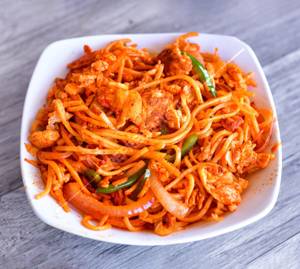 Chicken Schezwan Fried Noodles 