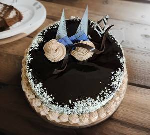 Eggless Chocolate German Cake