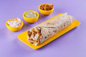 Masala Mushroom Wholewheat Wrap
