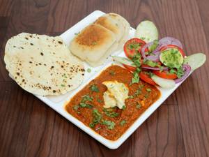 Pav Bhaji (Butter) + Buttermillk combo