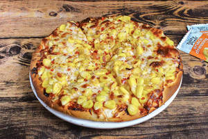 Cheese and Corn Pizza 