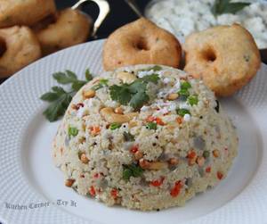Upma Bada + Sabji