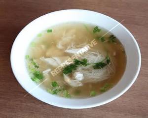 Chicken Noodles Clear Soup 