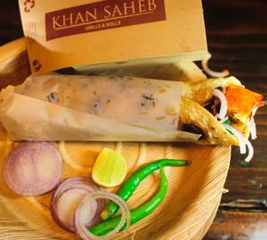 Wholewheat Paneer Tikka Roll