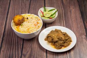 Chicken Biryani With Egg  