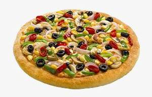 Veggie supreme pizza
