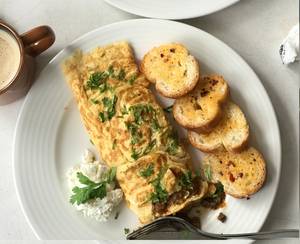 Beef Chilli Omelette