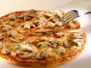 Classic Mushroom Pizza 8 Inch