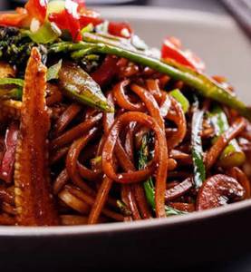 Chicken Chilly Mountain Noodle [Signature Dish!!]