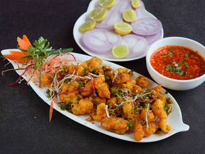 Butter Fried Prawns