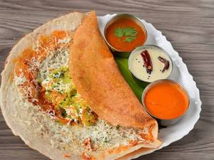 Cashew Paneer Masala Dosa