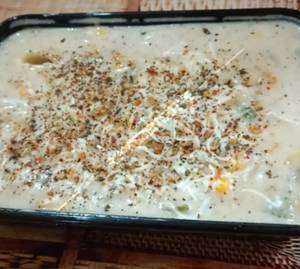 Veg White Sauce  Pasta