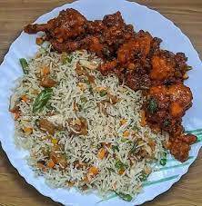 Chicekn Fried Rice With Lollipops