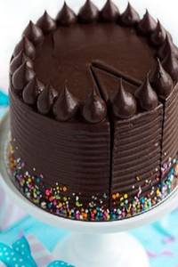 Eggless Chocolate Mocha Cake