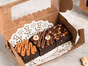 Eggless Assorted Brownie - Box Of 3