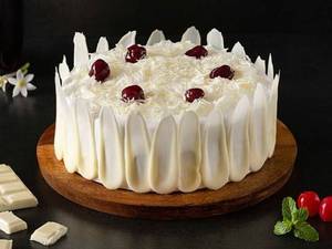 White Forest Cake