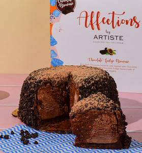 Chocolate Fudge Brownie Ice Cream Cake 750 Gm