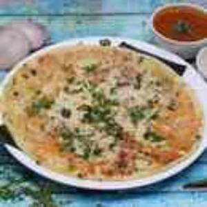 Cheese Onion Uttapam