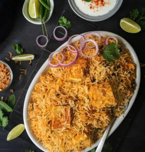 Makhani Paneer Biryani