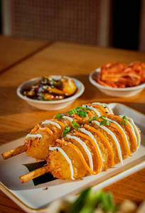Chicken & Cheese Corn Dog