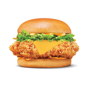 Crispy Cheesy Chicken Burger