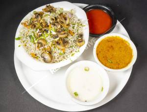 Mushroom Fried Rice