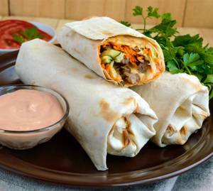 Chicken Shawarma Without Salad