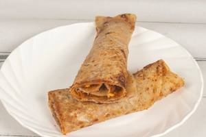 Double Paneer Bhurji Roll 