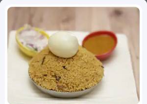 1.5 egg biryani ( 1.5 Plate )