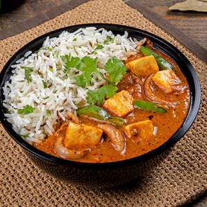 Kadhai Paneer Rice Bowl (750ml Box)