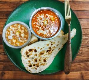Paneer Butter Masala ( 250 Ml ) With 2 Butter Naan