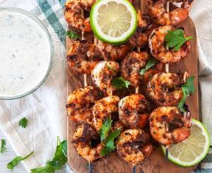 Grill Blackened Shrimp