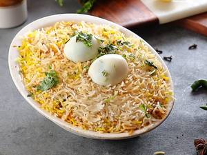 Egg Biryani (serves 1)