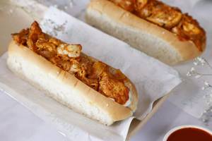 Chicken Tikka Hotdog