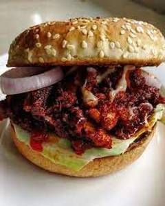 Ghee Podi Chicken Burger