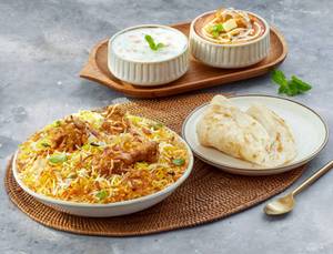 Chicken Dum Biryani & Butter Chicken Combo Meal