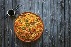 Veg Hot Garlic Noodles