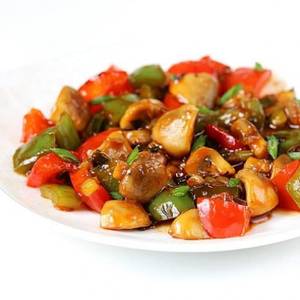 Chilli Mushroom ( Dry)