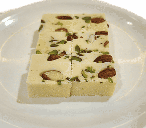 Khoya Badam Barfi
