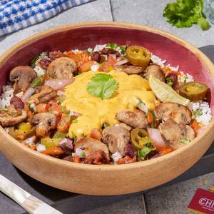 Vegan Mushroom Burrito Bowl