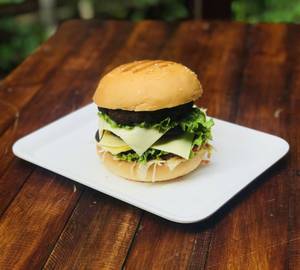 Chicken Jumbo Double Cheese Burger