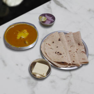 Chicken Butter + 4 Nos Butter Roti With Salad