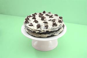 Cookie and cream cake layer [double]
