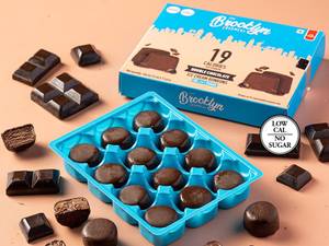 Double Chocolate Bonbons - Pack of 12 (Low Cal, No added sugar)